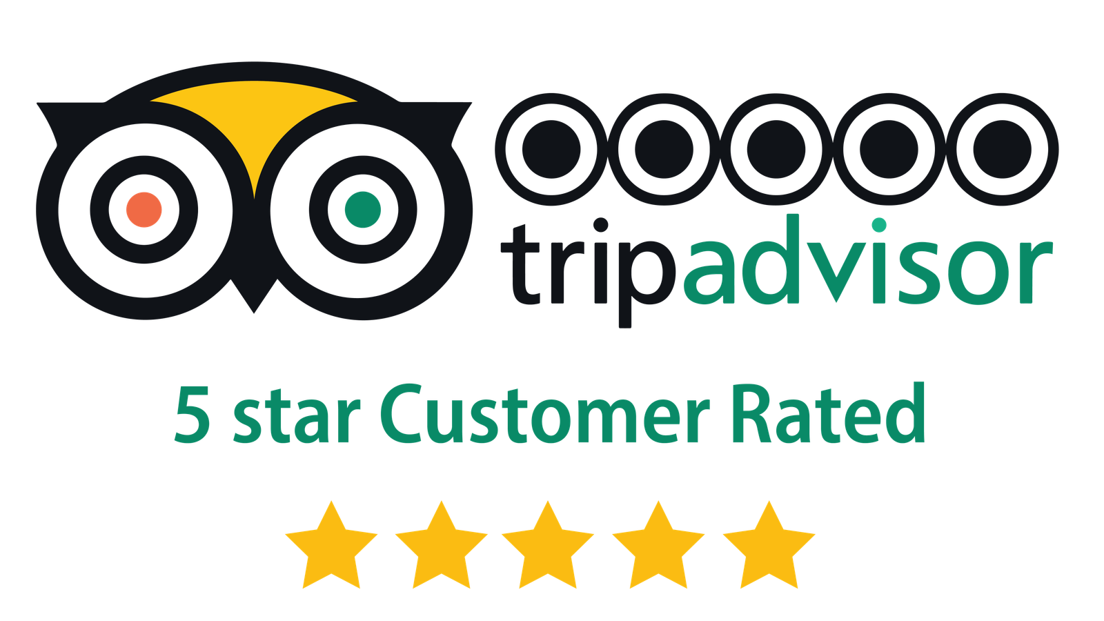 TripAdvisor rating badge